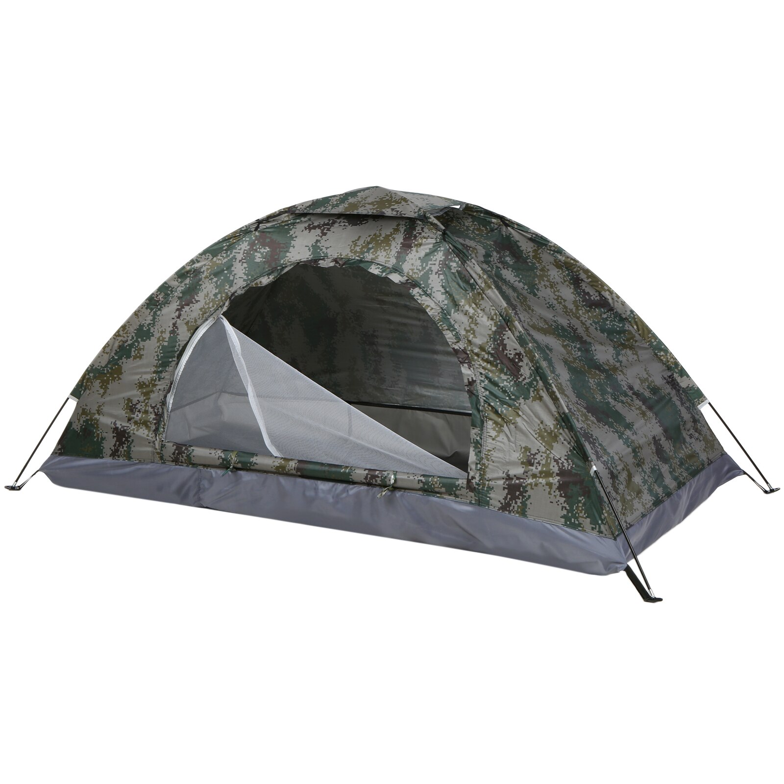 Cheap Goat Tents Single Layer Portable Tent Ultralight Camping Tent Anti UV Coating UPF 30+ for Outdoor Camping Backpacking Beach Fishing   